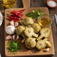 Load image into Gallery viewer, Montinaro Roman Style Artichokes in Olive Oil – 1kg Jar (Pack of 6) – Authentic Italian Artichokes for Restaurants and Catering