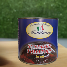 Load image into Gallery viewer, Montinaro Sun-Dried Tomatoes in Oil – Premium Italian Quality 3kg Can x 6 – Ideal for Restaurants, Catering, and Wholesale