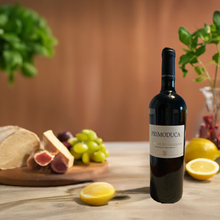 Load image into Gallery viewer, Primoduca Primitivo Wine from Apulia, Italy – Premium Red Wine – 14% Alcohol – Pack of 12 Bottles – Ideal for Roasts and Spicy Cheeses