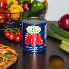 Load image into Gallery viewer, Montinaro Peeled Tomatoes in Tomato Juice – 3400g (Pack of 6) – Premium Italian Peeled Tomatoes for Restaurants, Catering, and Wholesale"