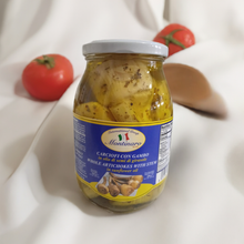 Load image into Gallery viewer, Montinaro Roman Style Artichokes in Olive Oil – 1kg Jar (Pack of 6) – Authentic Italian Artichokes for Restaurants and Catering