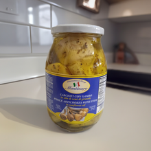 Load image into Gallery viewer, Montinaro Roman Style Artichokes in Olive Oil – 1kg Jar (Pack of 6) – Authentic Italian Artichokes for Restaurants and Catering