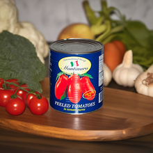Load image into Gallery viewer, Montinaro Peeled Tomatoes in Tomato Juice – 3400g (Pack of 6) – Premium Italian Peeled Tomatoes for Restaurants, Catering, and Wholesale"