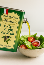 Load image into Gallery viewer, Montinaro Wholesale Extra Virgin Olive Oil – Bulk Olive Oil for Restaurants – 4 x 3L Tins per Case