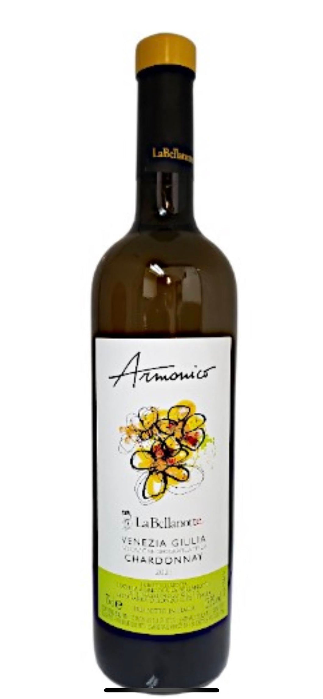 Pinot Grigio Armonico DOC Friuli – 12 Bottles (750ml) | Premium Italian White Wine – La Bella Notte